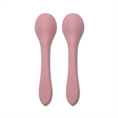 Cucchiaini in Silicone 2pz Deep PINK